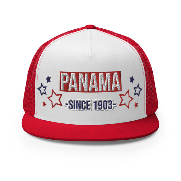 Panama Since 1903 Trucker Cap Red