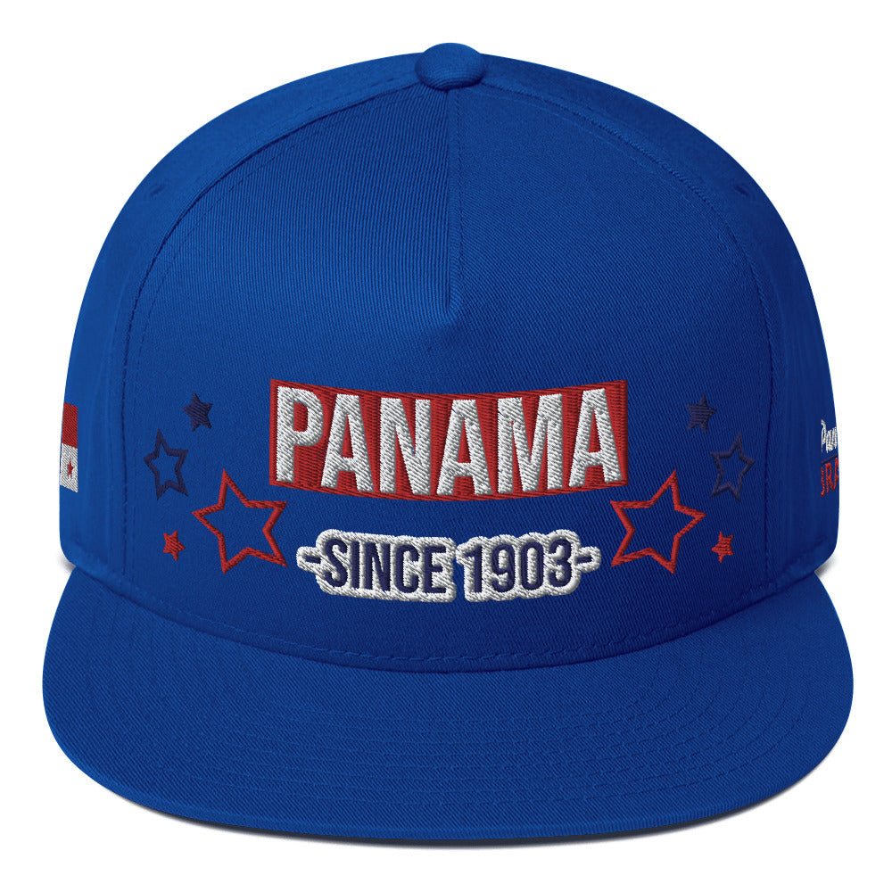 Panama Since 1903 Royal Blue Snapback Hat – panama.brand  display picture 1