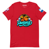 Panama Brand Tropic logo Short-Sleeve Unisex T-Shirt