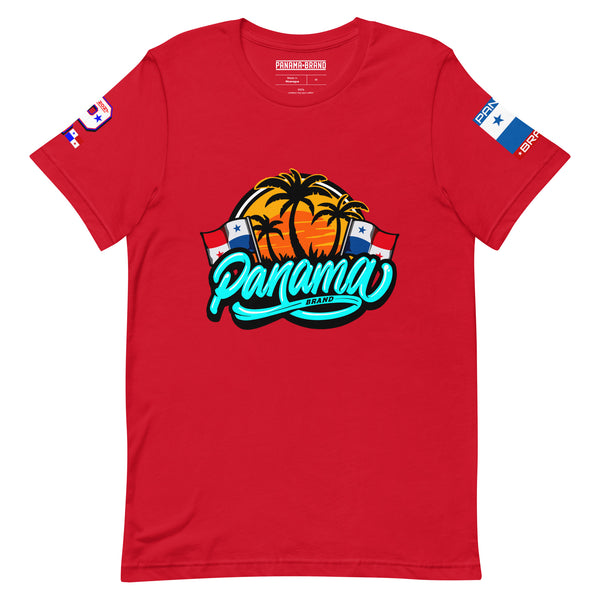 Panama Brand Tropic logo Short-Sleeve Unisex T-Shirt