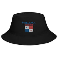 Panama Brand Embroidered Bucket Hat