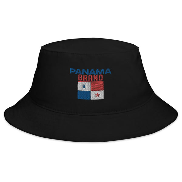 Panama Brand Embroidered Bucket Hat